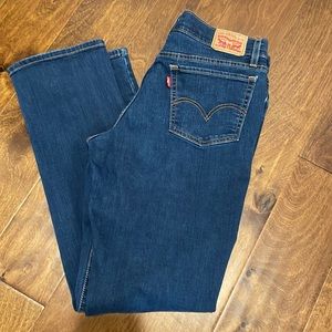 Levi Strauss 414 Relaxed Straight Jeans Women’s Size 29” (8) waist 29” inseam